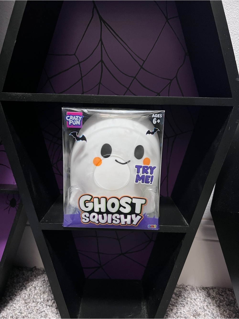 Crazy Fun Fiver Below Ghost Squishy - White
